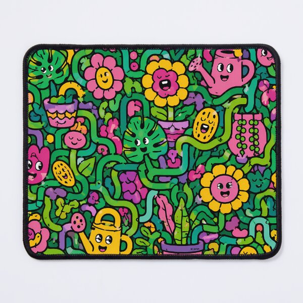 Item preview, Botanical Greenhouse Maze (Nature x Doodle) designed and sold by Thai Vibe Studio.