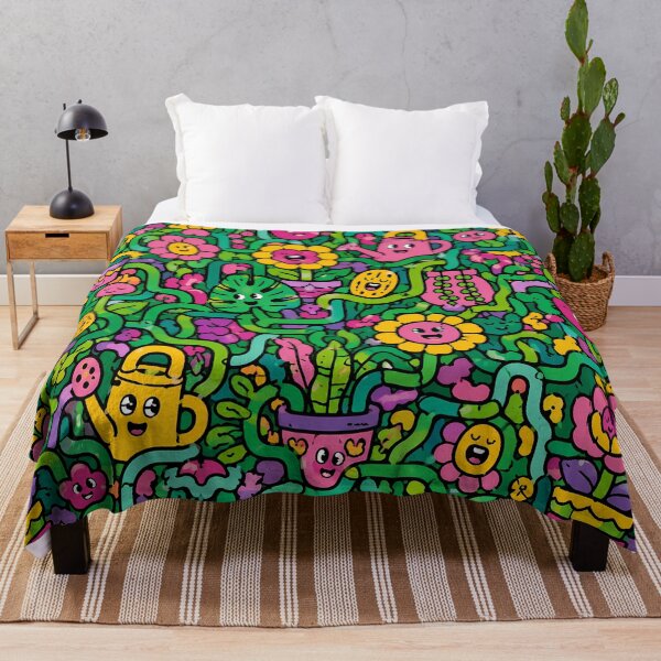 Item preview, Botanical Greenhouse Maze (Nature x Doodle) designed and sold by Thai Vibe Studio.