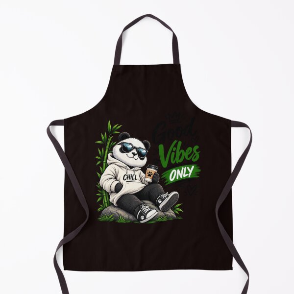 Item preview, Chill Panda Vibes Only – Cute Coffee & Relaxing Lifestyle Design designed and sold by Prince Tripathi .