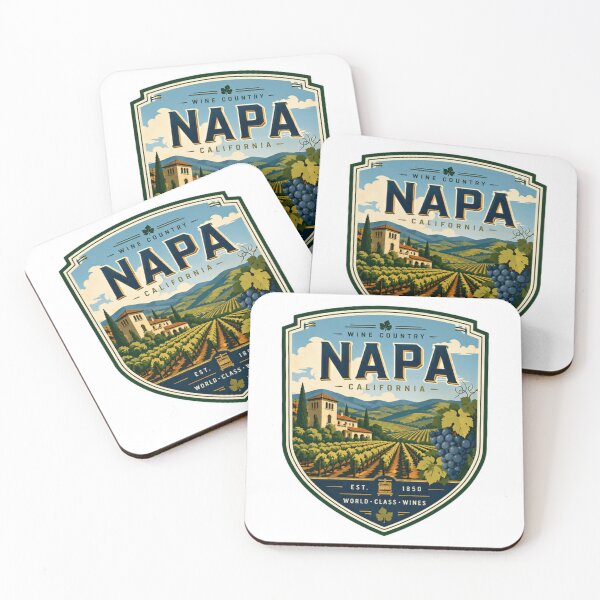 Item preview, Wine Country Napa California Est. 1850 World-Class Wines - Napa Valley Wine Lover Travel designed and sold by Simsimah26Parks.