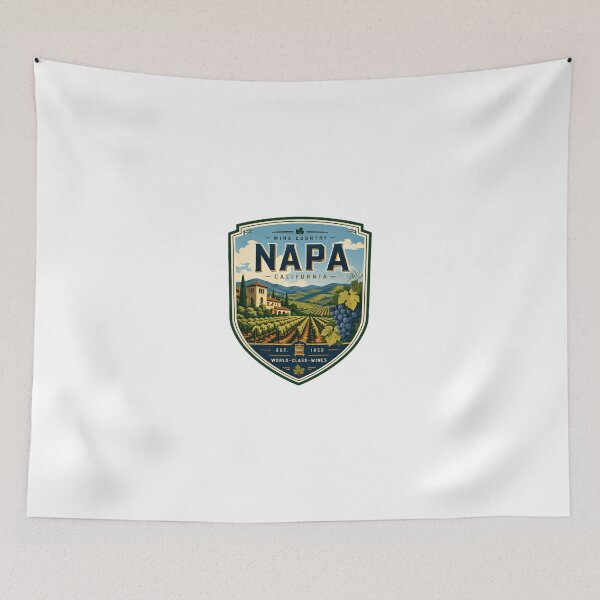 Item preview, Wine Country Napa California Est. 1850 World-Class Wines - Napa Valley Wine Lover Travel designed and sold by Simsimah26Parks.