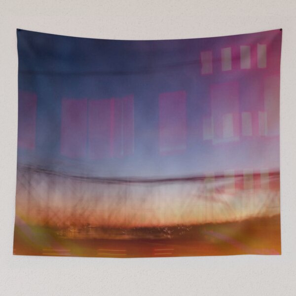 Item preview, sunset bridge, fun photo edit designed and sold by GiSilver.