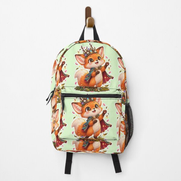 Item preview, Reinaldo the Fox Prince – Whimsical Storybook Forest Character Sticker designed and sold by Digitalcpy.