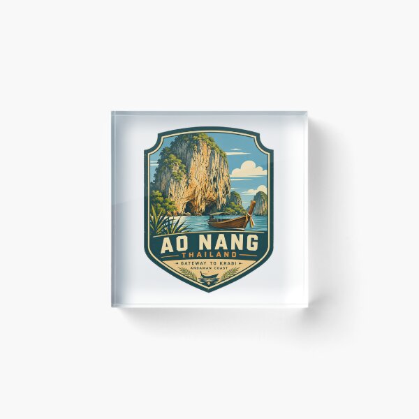 Item preview, Ao Nang Thailand Gateway To Krabi Andaman Coast Vacation Souvenir designed and sold by Simsimah26Parks.