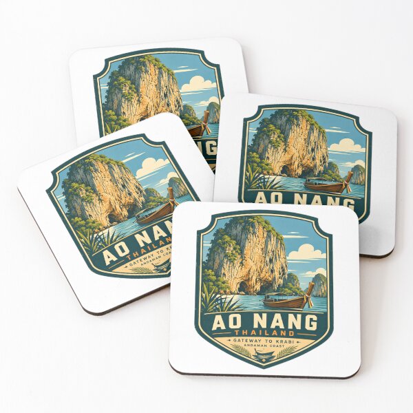 Item preview, Ao Nang Thailand Gateway To Krabi Andaman Coast Vacation Souvenir designed and sold by Simsimah26Parks.