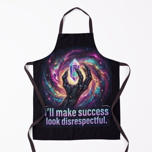Item preview, I'll Make Success Look Disrespectful Cosmic Crystal Gauntlet Sticker designed and sold by Scro-Ciob-Shop.