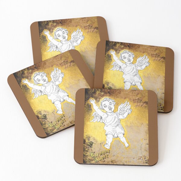 Item preview, Baroque Angel Contemplating Heaven (Drawing by ACCI) designed and sold by VanyssaGraphics.