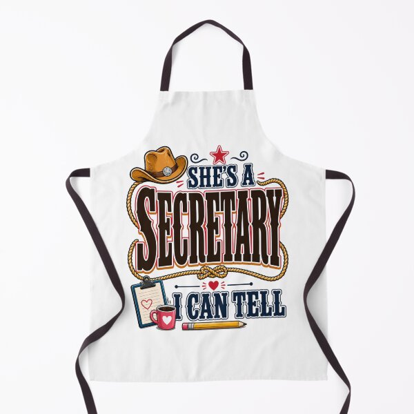 Item preview, She's A Secretary I Can Tell Funny Western Office Cowgirl designed and sold by WeirdlyMild.