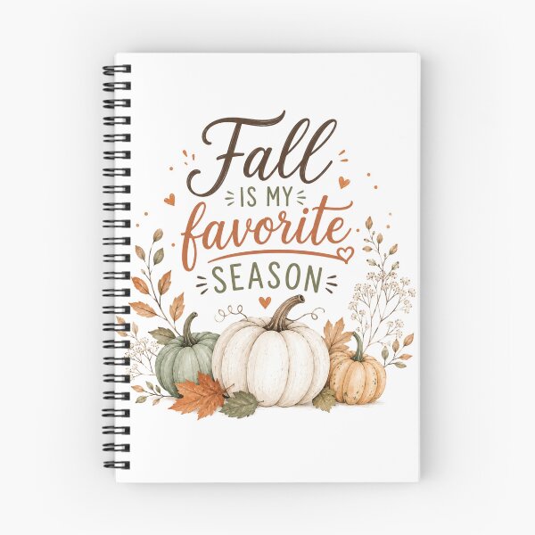 Item preview, Fall Is My Favorite Season Pumpkins designed and sold by Wild Ink Studio by Barbara.