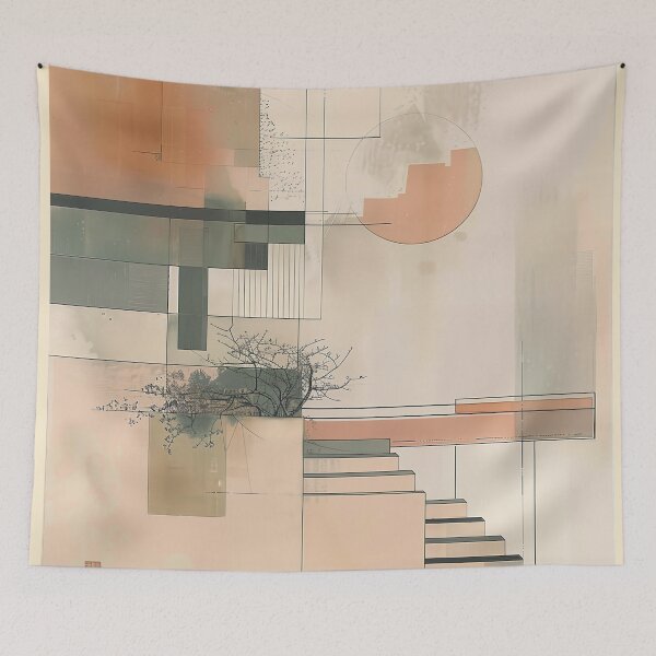 Item preview, Japan Abstract B1 designed and sold by CrumbBumStudio.
