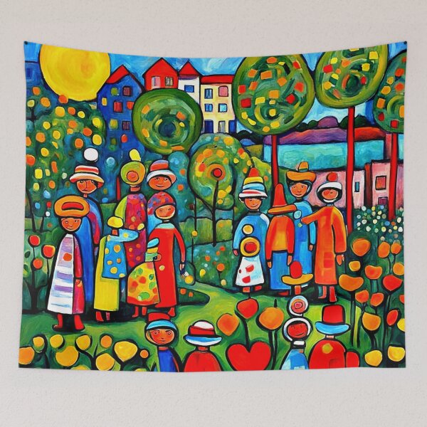Item preview, Garden Tourists designed and sold by George Hutton Hunter.