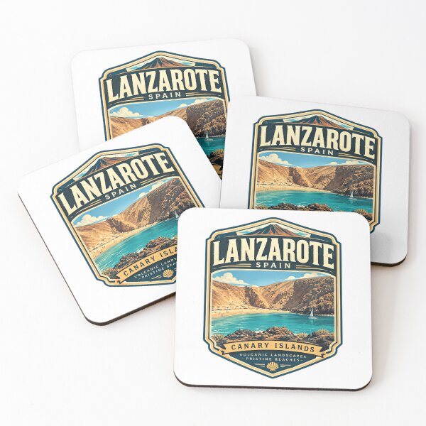 Item preview, Lanzarote Spain Canary Islands Volcanic Landscapes Pristine Beaches Travel Destination Souvenir designed and sold by Simsimah26Parks.