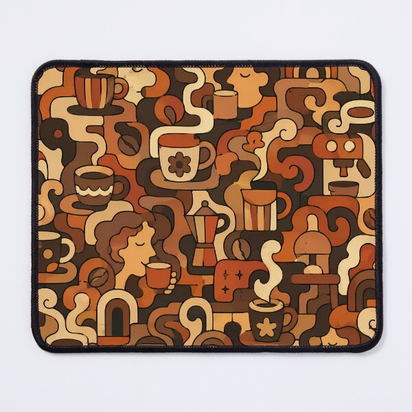Item preview, Cozy Coffee Shop Puzzle (Cafe x Doodle) designed and sold by Thai Vibe Studio.