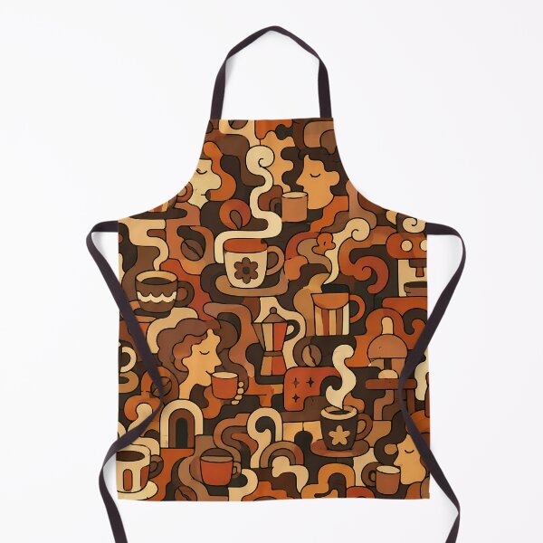 Item preview, Cozy Coffee Shop Puzzle (Cafe x Doodle) designed and sold by Thai Vibe Studio.