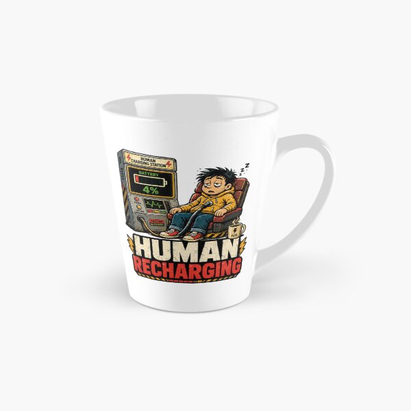 Item preview, Human Recharging – Funny 4% Battery Low Energy designed and sold by NarpLTD.