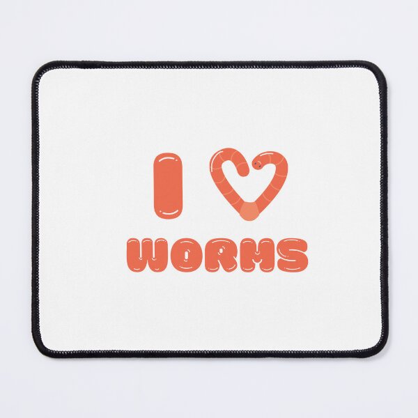 Item preview, I love worms designed and sold by jessicapenman.