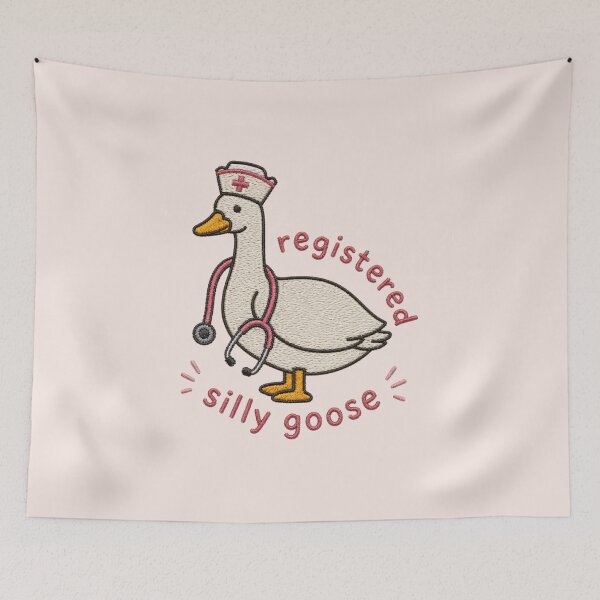 Item preview, Registered Silly Goose, Nurse Gift, Funny Goose, Nurse Day designed and sold by Quiajia.