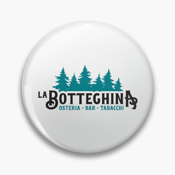 Item preview, La Botteghina Osteria Bar Tabacchi Pine Trees Emblem designed and sold by fspwbv.