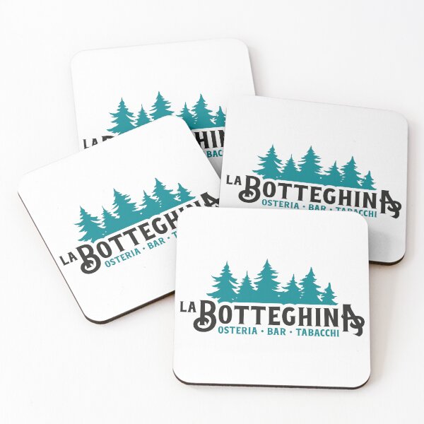 Item preview, La Botteghina Osteria Bar Tabacchi Pine Trees Emblem designed and sold by fspwbv.