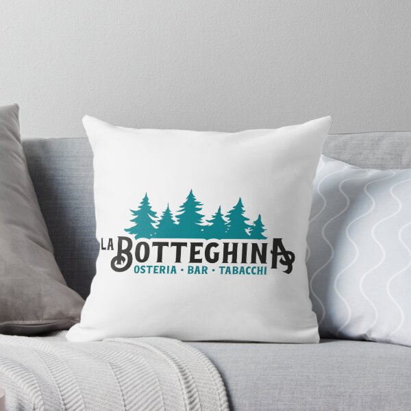 Item preview, La Botteghina Osteria Bar Tabacchi Pine Trees Emblem designed and sold by fspwbv.