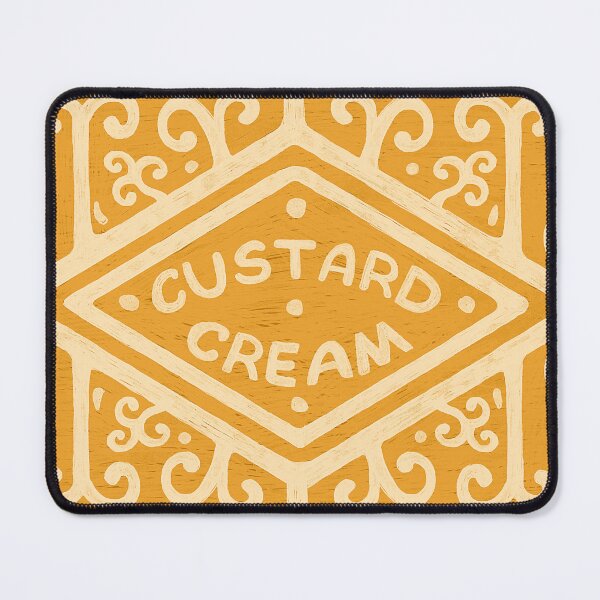 Item preview, Custard Cream Biscuit – Vintage British Biscuit designed and sold by AgnieshkaSiwek.