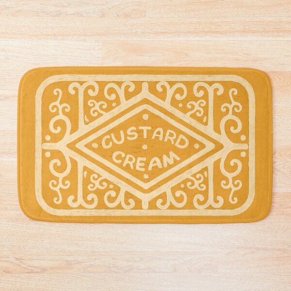 Item preview, Custard Cream Biscuit – Vintage British Biscuit designed and sold by AgnieshkaSiwek.