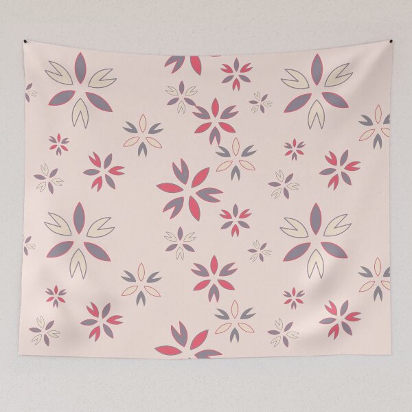 Item preview, Seamless Floral Vector Pattern on Soft Beige Background designed and sold by prapapon.
