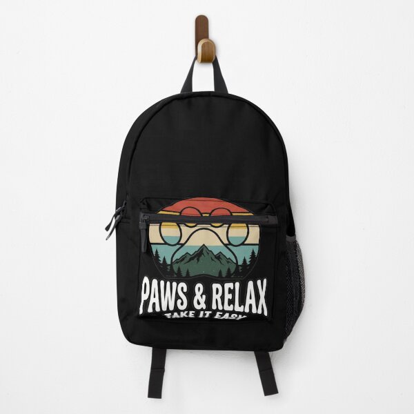 Item preview, Cute paws and relax take it easy retro mountain dog lover designed and sold by ArtDesignTp.