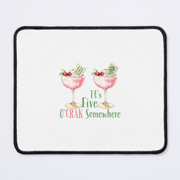 Item preview, It's Five O'Crak Somewhere Mahjong designed and sold by designclub.