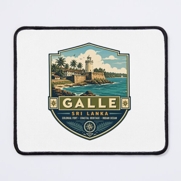 Item preview, Galle Sri Lanka Travel Destination Colonial Fort Coastal Heritage Indian Ocean designed and sold by Simsimah26Parks.