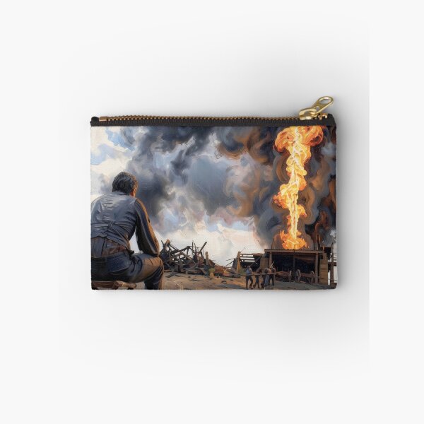 Item preview, There Will Be Blood Oil Painting designed and sold by SlurmzMcKenzie.