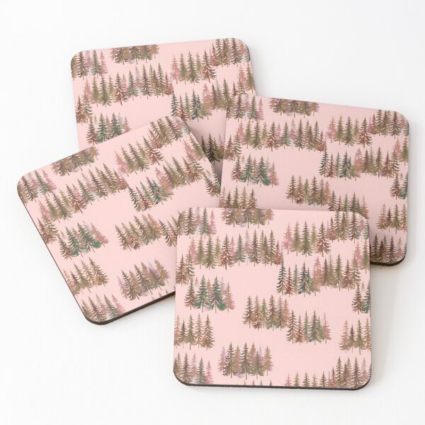 Item preview, Silent Forest in Winter Blush designed and sold by Lidra Zehcnas.