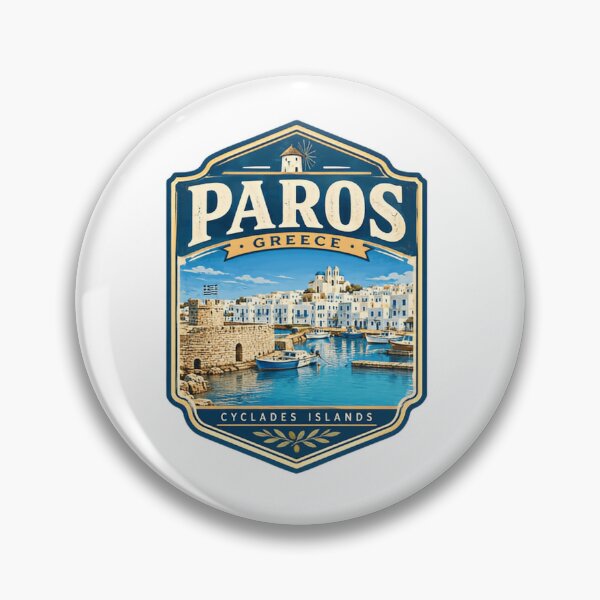 Item preview, Paros Greece Cyclades Islands Greek Travel Souvenir designed and sold by Simsimah26Parks.