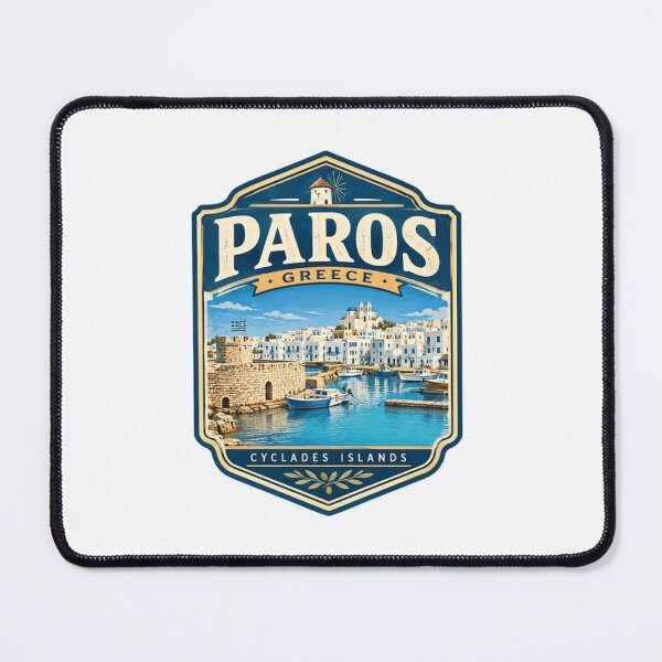 Item preview, Paros Greece Cyclades Islands Greek Travel Souvenir designed and sold by Simsimah26Parks.