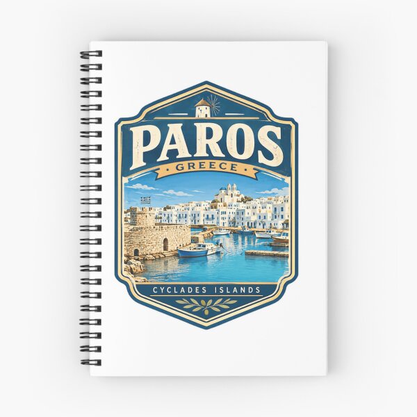 Item preview, Paros Greece Cyclades Islands Greek Travel Souvenir designed and sold by Simsimah26Parks.