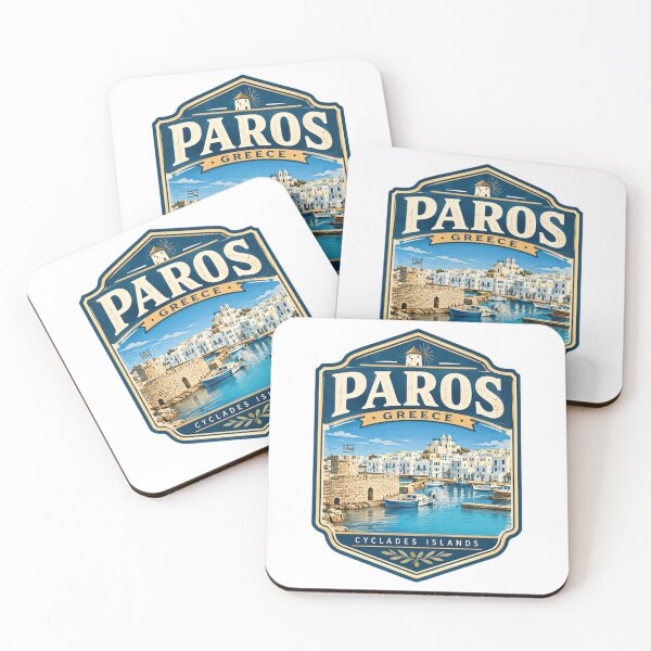Item preview, Paros Greece Cyclades Islands Greek Travel Souvenir designed and sold by Simsimah26Parks.