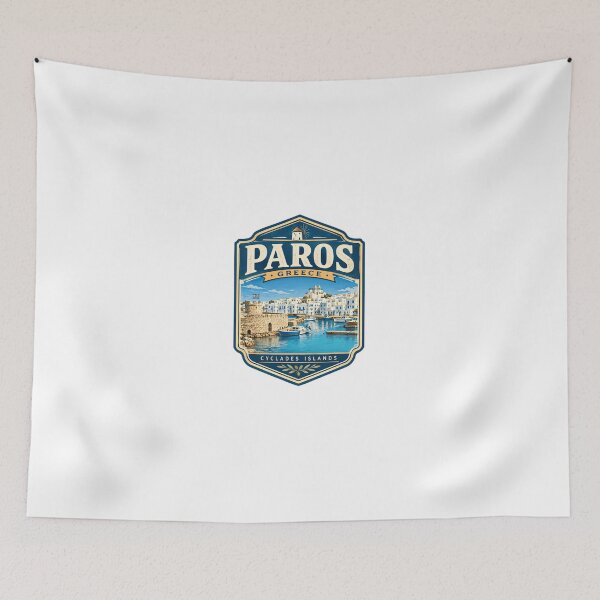 Item preview, Paros Greece Cyclades Islands Greek Travel Souvenir designed and sold by Simsimah26Parks.