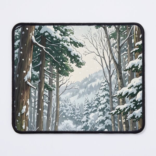 Item preview, 80s Retro Anime Forest Landscape designed and sold by Animania-AnimeS.