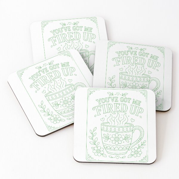 Item preview, You've Got Me All Fired Up Mug Green designed and sold by SamanthaLPottery.