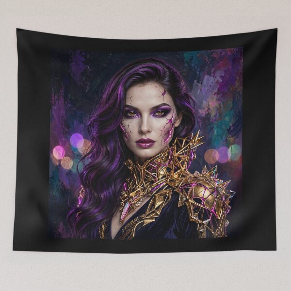 Item preview, Beautiful Cyber punk Woman #1 designed and sold by Helios Be. Lavsh.