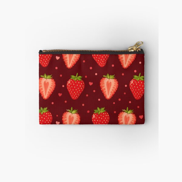 Item preview, Red Strawberry Pattern | Cute Valentine Berry Aesthetic designed and sold by itxelaraStudio.