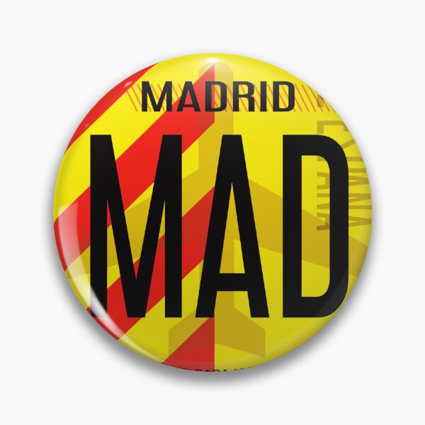 Item preview, Madrid Airport Baggage Poster designed and sold by Fine-Art-Hub.