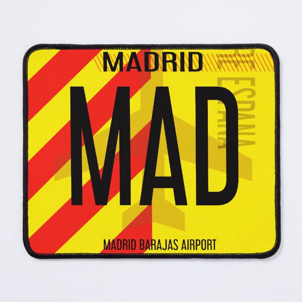 Item preview, Madrid Airport Baggage Poster designed and sold by Fine-Art-Hub.