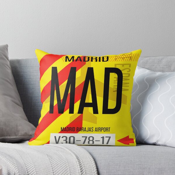 Item preview, Madrid Airport Baggage Poster designed and sold by Fine-Art-Hub.