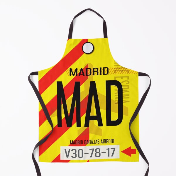 Item preview, Madrid Airport Baggage Poster designed and sold by Fine-Art-Hub.