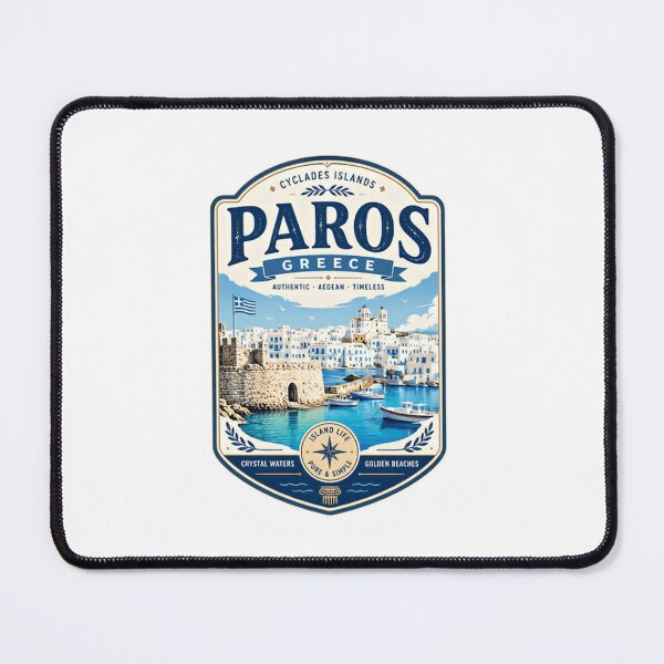 Item preview, Paros Greece Cyclades Islands Authentic Aegean Timeless Island Life designed and sold by Simsimah26Parks.