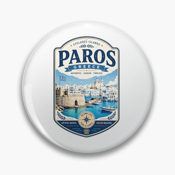Item preview, Paros Greece Cyclades Islands Authentic Aegean Timeless Island Life designed and sold by Simsimah26Parks.