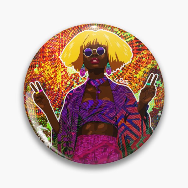 Item preview, Trini Afro Punk designed and sold by leplattestudios.