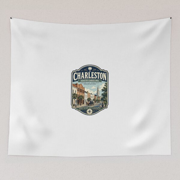 Item preview, Charleston South Carolina Est 1670 Lowcountry Charm Historic Streets Antebellum Architecture Where History Meets Hospitality City Travel Souvenir designed and sold by Simsimah26Parks.