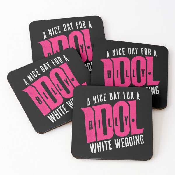 Artikelvorschau, Billy Idól Retro White Wedding entworfen und verkauft von IshTarltArt.